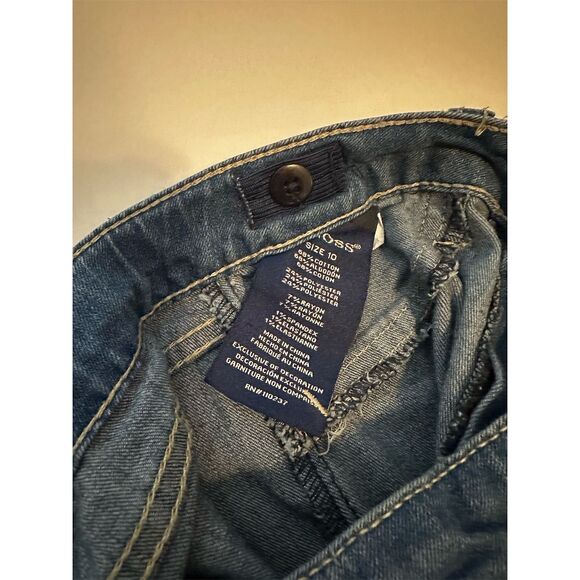 Vigoss Girl's Distressed Skinny Jeans Blue Size 10 Medium Wash - Picture 4 of 5